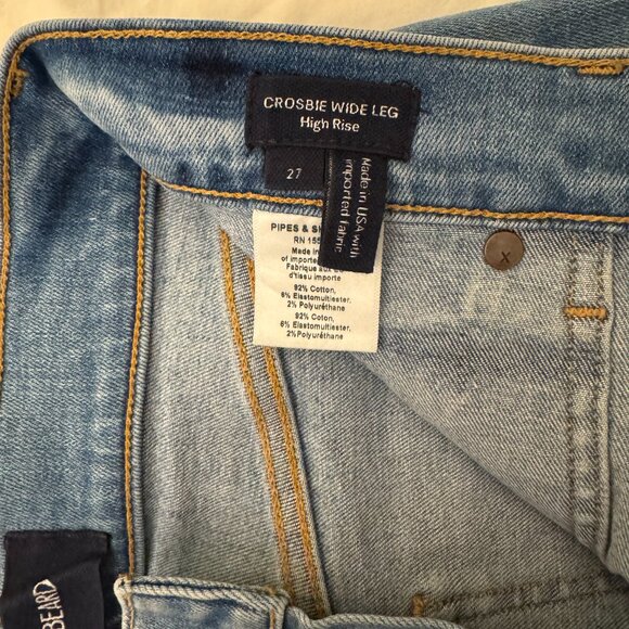 Veronica Beard Crosbie Wide Leg Jeans - Picture 11 of 12